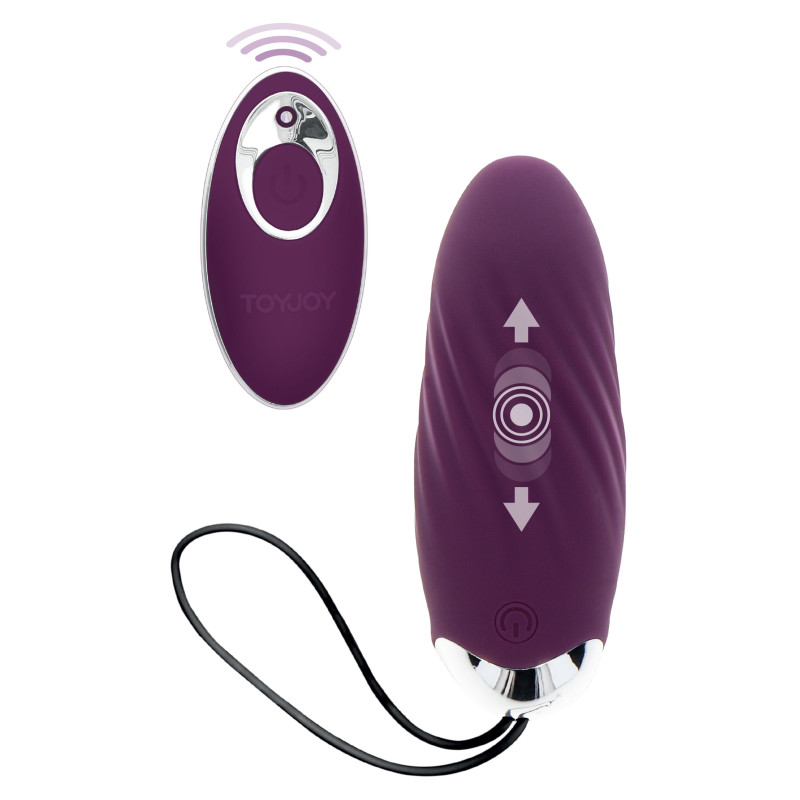 happiness TOYJOY Oeuf vibrant télécommandé Eggstravagant 9 x 3.3cm